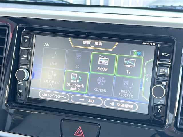 日産 デイズ ルークス X 広島県 2018(平30)年 6.6万km ピンクⅡ 禁煙車/カラーコード：W13P59/エマージェンシーブレーキ/車線逸脱警報/片側パワースライドドア/純正ナビ（MM317D-W）/・フルセグTV/CD/DVD/Bluetooth/SD/REC）/アラウンドビューモニター/ステアリングスイッチ/リアサーキュレーター/リアサンシェード/純正ドアバイザー/純正ドライブレコーダー/スマートキー/プッシュスタート/スペアキー/純正ホイール/W+サイドエアバック