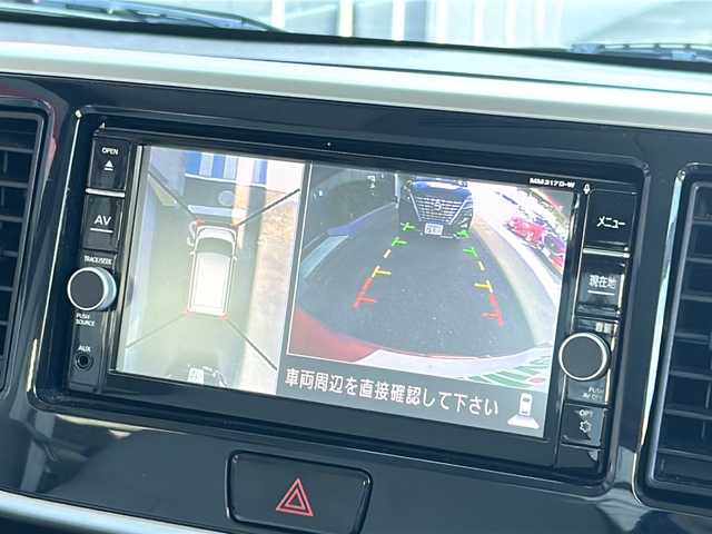 日産 デイズ ルークス X 広島県 2018(平30)年 6.6万km ピンクⅡ 禁煙車/カラーコード：W13P59/エマージェンシーブレーキ/車線逸脱警報/片側パワースライドドア/純正ナビ（MM317D-W）/・フルセグTV/CD/DVD/Bluetooth/SD/REC）/アラウンドビューモニター/ステアリングスイッチ/リアサーキュレーター/リアサンシェード/純正ドアバイザー/純正ドライブレコーダー/スマートキー/プッシュスタート/スペアキー/純正ホイール/W+サイドエアバック