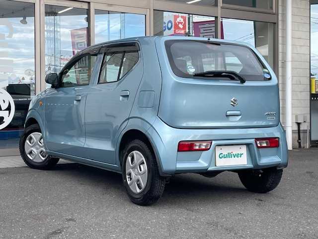 スズキ アルト L 青森県 2018(平30)年 1.5万km フィズブルーパールメタリック ４WD/純正オーディオ/衝突軽減スイッチ/アイドリング/横滑り防止装置/ライトレベライザー/シートヒーターD/N席/保証書/取扱説明書/スペアキー1本