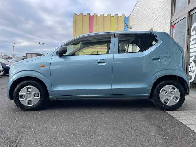 スズキ アルト L 青森県 2018(平30)年 1.5万km フィズブルーパールメタリック ４WD/純正オーディオ/衝突軽減スイッチ/アイドリング/横滑り防止装置/ライトレベライザー/シートヒーターD/N席/保証書/取扱説明書/スペアキー1本