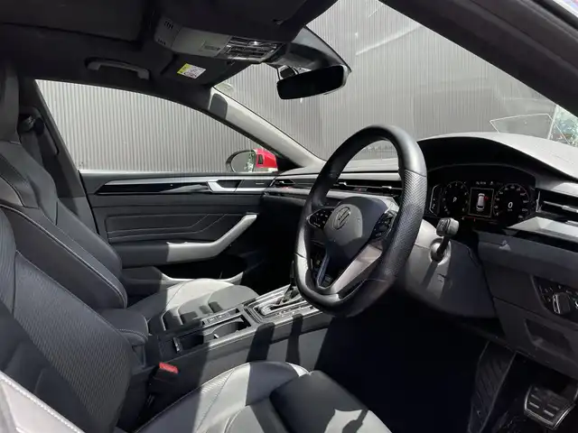 フォルクスワーゲン ＶＷ アルテオン SB TSI 4モーション Rラインアドバンス 長野県 2021(令3)年 3.5万km 赤 サンルーフ　/ｈａｒｍａｎ／ｋａｒｄｏｎ/ＨＵＤ　/ＡＣＣ　/ＢＳＭ　/黒革シート　/ＰＷシート　/シートヒーター/ＤｉｓｃｏｖｅｒＰｒｏ　/３６０°カメラ　/ＬＥＤヘッドライト　/パークアシスト　/デジタルメーター　/Ｃａr play/100V/パークセンサー