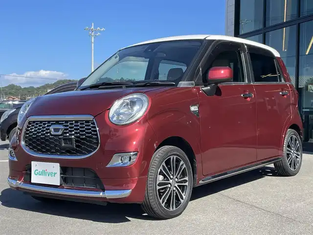 ダイハツ キャスト スタイル G SAⅡ 愛媛県 2016(平28)年 1.6万km ファイアークォーツレッドM 衝突被害軽減ブレーキ/車線逸脱警報/純正7インチナビ（Bluetooth/フルセグTV/DVD再生）/バックカメラ/ETC/純正フロアマット/ベンチシート/純正15インチAW/バックセンサー/プッシュスタート/オートライト/LEDヘッドライト/フォグランプ/ABS/横滑り防止装置/盗難防止装置