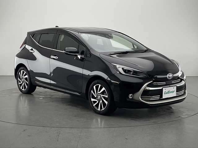 トヨタ アクア Z 長野県 2021(令3)年 4万km ブラックマイカ 純正メモリナビ&フルセグTV&USB&BT/トヨタセーフティセンス/アダプティブクルーズコントロール/レーントレーシングアシスト/プリクラッシュセーフティ/ブラインドスポットモニター/クリアランスソナー/リアクロストラフィックアラート/パーキングサポートブレーキ/オートマチックハイビーム/ロードサインアシスト/先行車発進告知/社外前後ドライブレコーダー/ステアリングスイッチ/全方位カメラ/ビルトインETC/LEDヘッドライト/オートライト/フロントフォグランプ/電動格納ミラー/ウィンカーミラー/ドアミラーヒーター/純正16インチAW装着/純正フロアマット/社外ドアバイザー/プッシュスタート/スマートキー/スペアキー1本