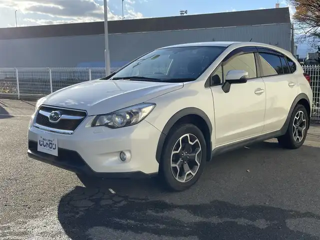 スバル インプレッサ ＸＶ 2．0i－L アイサイト 福島県 2015(平27)年 12.6万km クリスタルホワイトP (株)IDOMが運営する【じしゃロン福島店】の自社ローン専用車両になります。こちらは現金またはオートローンご利用時の価格です。自社ローンご希望の方は別途その旨お申付け下さい/社外アルパインナビ/フルセグテレビ/バックカメラ/アイサイト/レーンキープアシスト/レーダークルーズコントロール/革巻ステアリング/ドアバイザー/パドルシフト/スタッドレスタイヤ積込