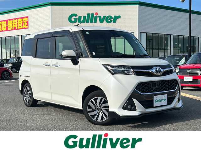 トヨタ タンク カスタムG S 鳥取県 2018(平30)年 6.8万km パールホワイトⅢ ４・W・D/ワンオーナー/純正ナビ/フルセグ/DVD/CD/BT/バックカメラ・ビルトインETC/ドライブレコーダー/衝突軽減ブレーキ/クルーズコントロール/レーンキープアシスト/両側パワースライドドア/LEDヘットライト/フォグライト/純正14インチアルミホイール/純正エアロパーツ/プッシュエンジンスタート/アイドリングストップ/フロアマット・ドアバイザー/保証書/取扱説明書/スペアキー