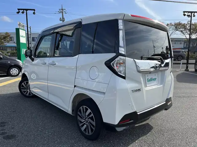 トヨタ タンク カスタムG S 鳥取県 2018(平30)年 6.8万km パールホワイトⅢ ４・W・D/ワンオーナー/純正ナビ/フルセグ/DVD/CD/BT/バックカメラ・ビルトインETC/ドライブレコーダー/衝突軽減ブレーキ/クルーズコントロール/レーンキープアシスト/両側パワースライドドア/LEDヘットライト/フォグライト/純正14インチアルミホイール/純正エアロパーツ/プッシュエンジンスタート/アイドリングストップ/フロアマット・ドアバイザー/保証書/取扱説明書/スペアキー