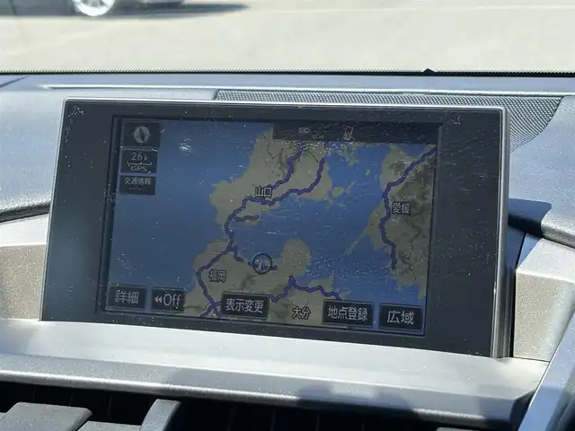 レクサス ＮＸ 200t Iパッケージ 大分県 2016(平28)年 4.7万km ソニッククォーツ ・純正ナビ(CD/DVD/BT/SD/USB/AUX)/・フルセグテレビ/・バックカメラ/・プリクラッシュセーフティ/・コーナーセンサー/・レーダークルーズコントロール/・AC100V/・ETC/・ステアリングリモコン/・ステアリングヒーター/・パドルシフト/・パワーシート/・シートメモリー/・シートヒーター/・ブレーキホールド/・スマートキー&プッシュスタート/・純正アルミホイール