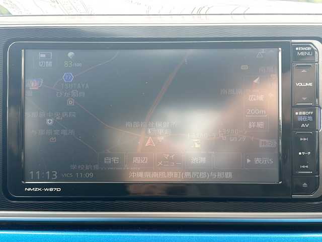 ダイハツ キャスト アクティバ X 沖縄県 2017(平29)年 3.2万km スプラッシュブルーM 県外仕入　/禁煙車　/純正ナビ/（ＴＶ／ＡＭ／ＦＭ／Ｂｌｕｅｔｏｏｔｈ）/前後ドライブレコーダー　/横滑り防止機能　/衝突被害軽減システム　/スマートキー　/アイドリングストップ　/ＥＴＣ　/オートライト　/オートエアコン