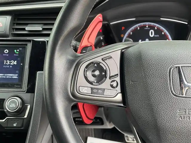 ホンダ シビック ハッチバック 宮崎県 2020(令2)年 8.1万km プラチナホワイトパール 無限エアロ（F.S.R)/テールゲートスポイラー/社外フロントグリル/WORK18インチアルミホイール/ローダウン/ブリッツマフラー/無限テール/ホンダセンシング/LEDライト/ETC/プッシュスタート