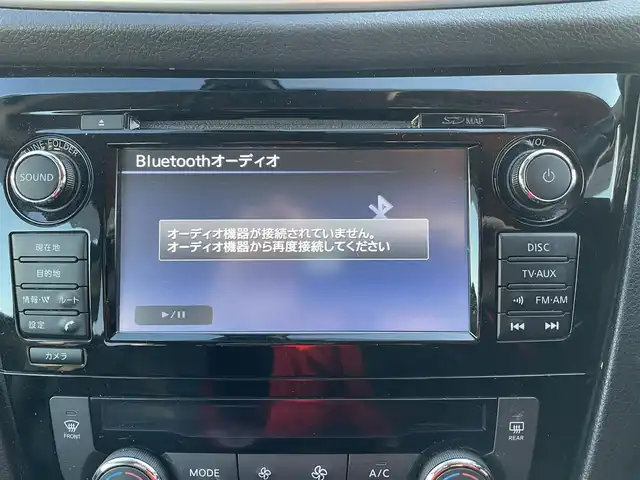 日産 エクストレイル 20X ブラックエクストリーマーX エマB 長野県 2015(平27)年 7万km ダイヤモンドブラック 純正ナビ/ワンセグTV/全方位カメラ/シートヒーター/ドアバイザー/電動格納ミラー/パワーバックドア/パートタイム４WD/サブトランクに予備タイヤ1本あり/ワンオーナー