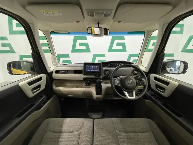 ホンダ Ｎ ＢＯＸ G L ホンダセンシング 鹿児島県 2018(平30)年 4.5万km プレミアムイエローパールⅡ 純正7インチSDナビ/BT/CD/SD/iPod/AM/FM/バックカメラ/ホンダセンシング/レーダークルーズコントロール/レーンキープアシスト/片側パワースライドドア/ETC/オートライト/LEDヘッドライト/純正ラバーマット/スマートキー