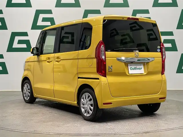 ホンダ Ｎ ＢＯＸ G L ホンダセンシング 鹿児島県 2018(平30)年 4.5万km プレミアムイエローパールⅡ 純正7インチSDナビ/BT/CD/SD/iPod/AM/FM/バックカメラ/ホンダセンシング/レーダークルーズコントロール/レーンキープアシスト/片側パワースライドドア/ETC/オートライト/LEDヘッドライト/純正ラバーマット/スマートキー