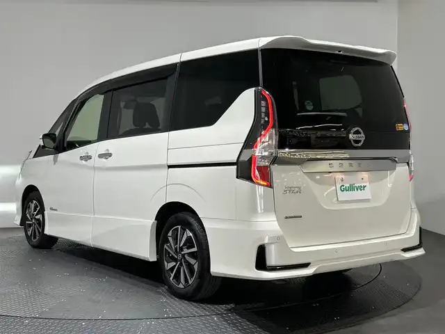 日産 セレナ ハイウェイスター V 愛媛県 2021(令3)年 3.7万km ブリリアントホワイトパール ・プロパイロット/・純正10インチナビゲーション/・フルセグテレビ/Bluetooth/DVD/・フリップダウンモニター/・アラウンドビューモニター/・インテリジェントルームミラー/・ETC/・ドライブレコーダー/・両側パワースライドドア/・LEDヘッドライト/・クルーズコントロール/・スマートキー