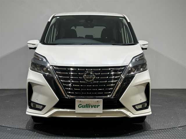 日産 セレナ ハイウェイスター V 愛媛県 2021(令3)年 3.7万km ブリリアントホワイトパール ・プロパイロット/・純正10インチナビゲーション/・フルセグテレビ/Bluetooth/DVD/・フリップダウンモニター/・アラウンドビューモニター/・インテリジェントルームミラー/・ETC/・ドライブレコーダー/・両側パワースライドドア/・LEDヘッドライト/・クルーズコントロール/・スマートキー