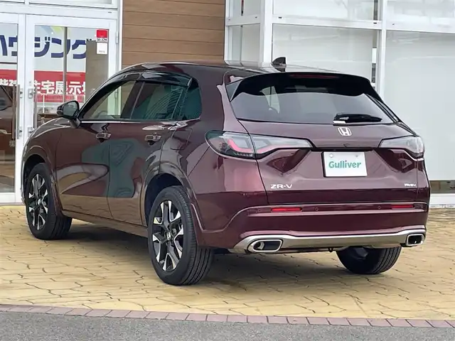 ホンダ ＺＲ－Ｖ ハイブリッド e:HEV Z 宮崎県 2024(令6)年 1.2万km アーバンチタニウムメタリック 9インチワイドディスプレィメモリナビ/フルセグテレビ/全方位カメラ/ステアリングヒーター/ドライブレコーダー前後/レザーシート/ホンダセンシング/アイドリングストップ/クルーズコントロール/プッシュスタート/パワーバックドア/ETC