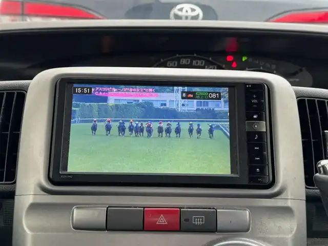 ダイハツ タント G 滋賀県 2012(平24)年 14.1万km 茶 純正フルセグナビ/　フルセグ Bluetooth CD SD AMFM/スマートキー/パワースライドドア/純正フロアマット/純正ドアバイザー/純正14インチアルミ/パワーウィンドウ/電動格納ミラー/ドアミラーウィンカー