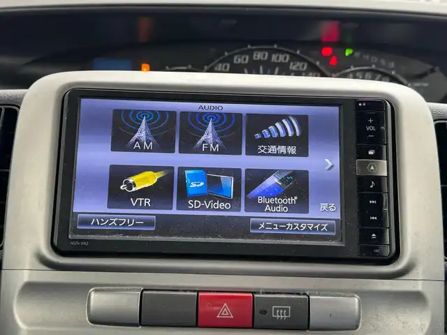 ダイハツ タント G 滋賀県 2012(平24)年 14.1万km 茶 純正フルセグナビ/　フルセグ Bluetooth CD SD AMFM/スマートキー/パワースライドドア/純正フロアマット/純正ドアバイザー/純正14インチアルミ/パワーウィンドウ/電動格納ミラー/ドアミラーウィンカー