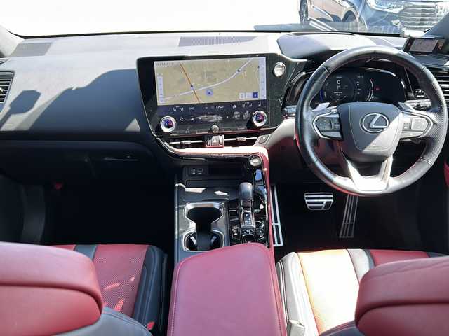 レクサス ＮＸ 350h Fスポーツ 茨城県 2022(令4)年 2.7万km ホワイトノーヴァガラスフレーク 純正ナビ/プレミアムサウンド/デジタルインナーミラー/パノラミックビューモニター/運転支援/パノラマルーフ/悪路走行支援/全方位カメラ/サンルーフ/パワーシート/レザーシート/クルーズコントロール/LEDオートライト/シートヒーター/エアシート/純正20インチアルミホイール/純正フロアマット/ルーフレール/ABS/横滑り防止装置/コーナーセンサー/レーンキープアシスト/盗難防止装置/オートライト/オートマチックハイビーム/スマートキー/ETC