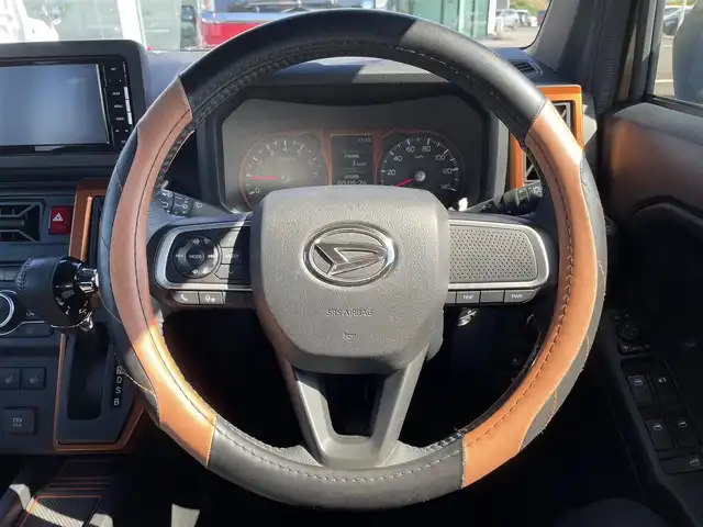 ダイハツ タフト G 鹿児島県 2021(令3)年 6.1万km フォレストカーキメタリック 衝突警報装置/LittleDフェイスチェンジキット/スカイルーフトップ/社外ナビ/BT/ワンセグ/CD/DVD/バックカメラ/LEDオートライト/シートヒーター/ブレーキホールド/アイドリングストップ/スマートキー