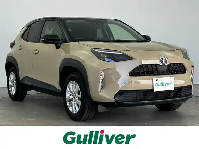 トヨタ ヤリスクロス G 大分県 2020(令2)年 6.1万km ブラックマイカ/ベージュ 2トーン 純正ナビ/Bluetooth/Miracast/AM/FM/トヨタセーフティーセンス/・プリクラッシュセーフティ/・レーンアシスト/・オートマチックハイビーム/・レーダークルーズコントロール/コーナーセンサー（前後）/純正アルミホイル16インチ/純正フロアマット/電動格納ミラー/オートブレーキホールド/バックカメラ/ステアリングスイッチ/革巻ステアリング/オートライト/USB入力端子/ビルトインETC/ドライブレコーダー