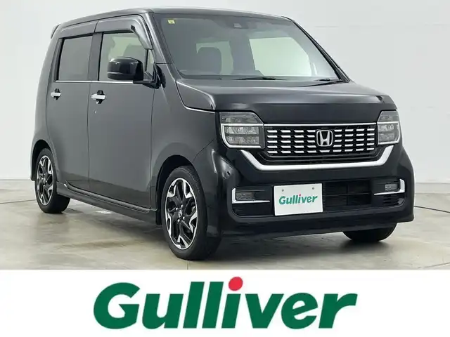 ホンダ Ｎ ＷＧＮ カスタム Lターボ ホンダS 岡山県 2020(令2)年 6万km クリスタルブラックパール 純正8型ナビ/・FM/AM/Bluetooth/フルセグ/CD/DVD/バックカメラ/ハーフレザーシート/・シートヒーター/ホンダセンシング/・衝突軽減ブレーキ/・車線逸脱警報/・アダプティブクルーズコントロール/・バックソナー/前後ドライブレコーダー/ビルトインETC/パドルシフト/LEDヘッドライト/・フォグライト/ドアバイザー/純正フロアマット/純正15インチアルミ