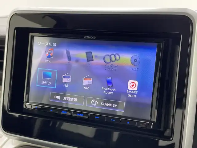 スズキ スペーシア HYBRID X 新潟県 2018(平30)年 7.6万km アーバンブラウンパールメタリック 社外ナビ/　・CD/　・DVD/　・Bluetooth/　・フルセグTV/両側パワースライドドア/デュアルセンサーブレーキサポート/４WD/社外14インチアルミホイール/シートヒーター