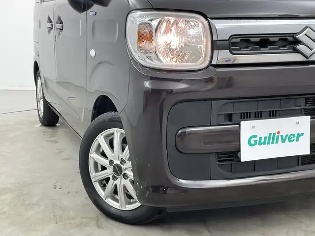 スズキ スペーシア HYBRID X 新潟県 2018(平30)年 7.6万km アーバンブラウンパールメタリック 社外ナビ/　・CD/　・DVD/　・Bluetooth/　・フルセグTV/両側パワースライドドア/デュアルセンサーブレーキサポート/４WD/社外14インチアルミホイール/シートヒーター