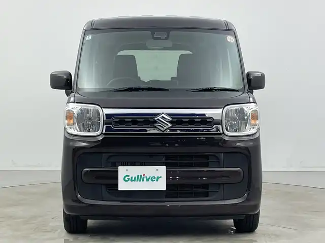 スズキ スペーシア HYBRID X 新潟県 2018(平30)年 7.6万km アーバンブラウンパールメタリック 社外ナビ/　・CD/　・DVD/　・Bluetooth/　・フルセグTV/両側パワースライドドア/デュアルセンサーブレーキサポート/４WD/社外14インチアルミホイール/シートヒーター