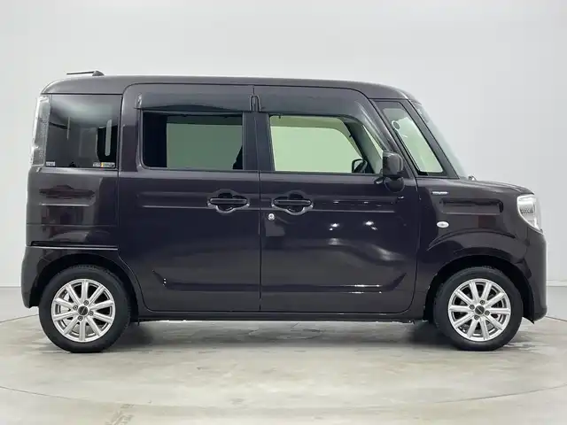 スズキ スペーシア HYBRID X 新潟県 2018(平30)年 7.6万km アーバンブラウンパールメタリック 社外ナビ/　・CD/　・DVD/　・Bluetooth/　・フルセグTV/両側パワースライドドア/デュアルセンサーブレーキサポート/４WD/社外14インチアルミホイール/シートヒーター