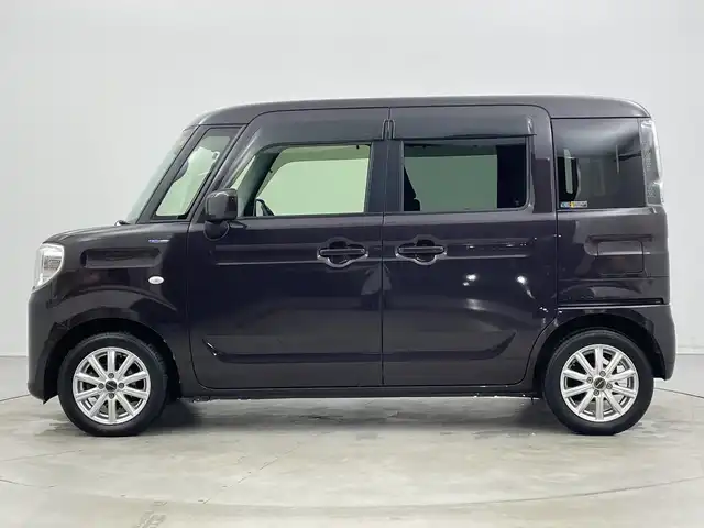 スズキ スペーシア HYBRID X 新潟県 2018(平30)年 7.6万km アーバンブラウンパールメタリック 社外ナビ/　・CD/　・DVD/　・Bluetooth/　・フルセグTV/両側パワースライドドア/デュアルセンサーブレーキサポート/４WD/社外14インチアルミホイール/シートヒーター