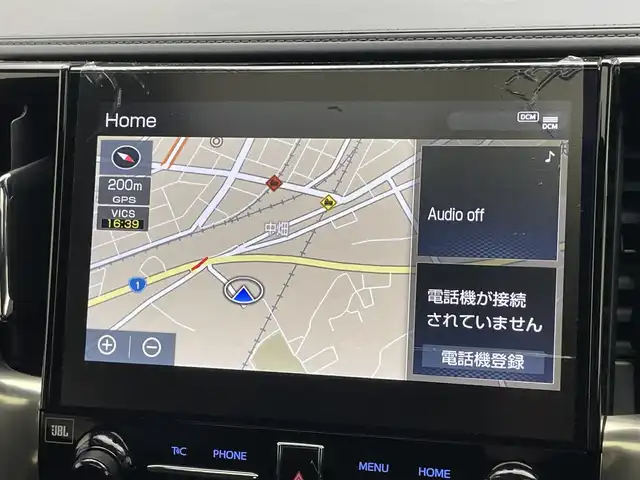 トヨタ アルファード S タイプゴールドⅡ 愛知県 2021(令3)年 1.8万km ホワイトパールクリスタルシャイン メーカーナビ　ＪＢＬ　Ｗムーンルーフ　パーキングアシスト　リアエンターテイメントシステム　デジタルインナーミラー　全方位カメラ　ＤＶＤデッキ　ＡＣ１００Ｖ　三眼ＬＥＤ　衝突軽減　追従クルコン　ＢＳＭ　セーフティセンス　パワーバックドア　前後ドラレコ　オットマン　ハーフレザー　電動パーキング