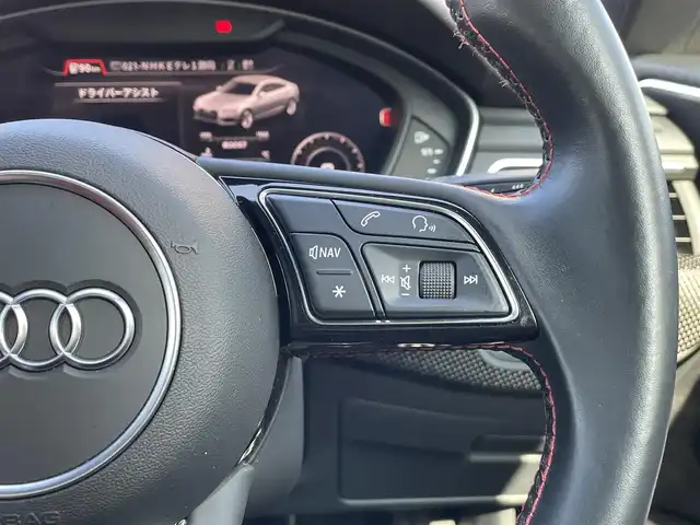 アウディ Ｓ５ スポーツバック 静岡県 2019(平31)年 4万km 青 サンルーフ/前席マッサージ機能付きシート/赤革/アシスタンスパッケージ/・パークアシスト/・サラウンドビューカメラ/メモリー付きパワーシート/前席シートヒーター/MMIナビ/(Bluetooth/USB/フルセグ/AUX)/BANG&OLUFSENスピーカー/360°カメラ/ACC/BSM/ドライブセレクト/カラードブレーキキャリパーレッド/ボディーカラー（ナバーラブルー）/Sスポーツシート/電動リアゲート/純正フロアマット/ETC2.0/ドライブレコーダー