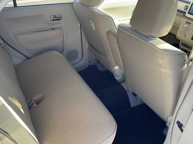 スズキ ラパン X 島根県 2022(令4)年 5.6万km フォーンベージュM 社外7インチメモリナビゲーション(KXM-E506W2)/スズキセーフティサポート/社外前方ドライブレコーダー/D/N席シートヒーター/AUTOライト/LEDヘッドライト/コーナーセンサー/ステアリングリモコン/アイドリングストップ/純正14インチアルミホイール