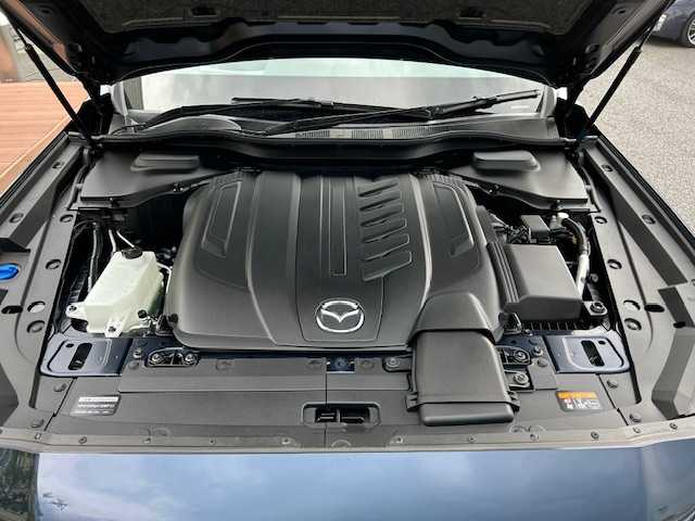 マツダ ＣＸ－６０ XD Sパッケージ 茨城県 2023(令5)年 0.3万km ディープクリスタルブルーマイカ 純正ナビ/（AM/FM/BT/ミラーリング）/フルセグTV/３６０℃ビューモニター/ブラインドスポット/メモリーシート/レーダークルーズ/前席シートヒーター/黒革シート/ステアリングヒーター/コーナーセンサー/電動リヤゲート