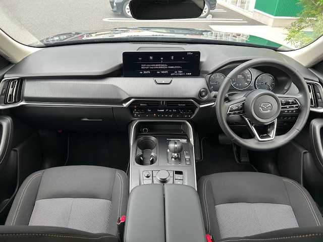 マツダ ＣＸ－６０ XD Sパッケージ 茨城県 2023(令5)年 0.3万km ディープクリスタルブルーマイカ 純正ナビ/（AM/FM/BT/ミラーリング）/フルセグTV/３６０℃ビューモニター/ブラインドスポット/メモリーシート/レーダークルーズ/前席シートヒーター/黒革シート/ステアリングヒーター/コーナーセンサー/電動リヤゲート