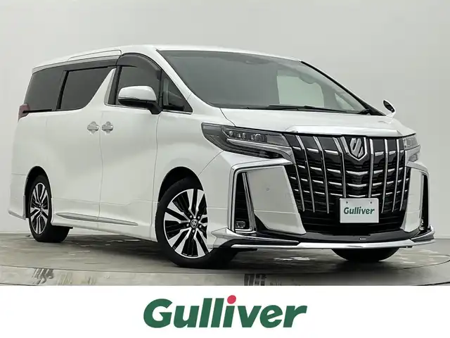 トヨタ アルファード S Cパッケージ 宮城県 2020(令2)年 2.5万km ホワイトパールクリスタルシャイン モデリスタエアロ/フリップダウンモニター/デジタルインナーミラー/パワーバックドア/両側パワースライドドア/純正DAナビ/CD/DVD/フルセグTV/ETC2.0/シートヒーター/ベンチレーション/ステアリングヒーター/トヨタセーフティセンス/アダプティブクルーズコントロール/三眼LEDヘッドランプ/シーケンシャルターンランプ/禁煙車