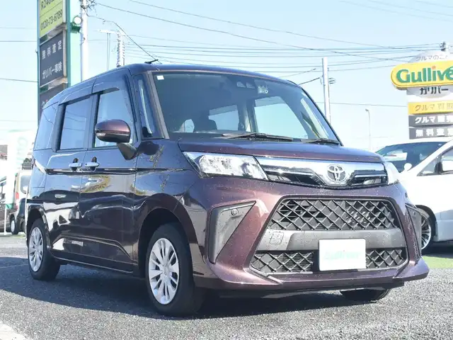 トヨタ ルーミー G 神奈川県 2021(令3)年 1.1万km プラムブラウンパールクリスタルシャイン  ワンオーナー /9型ディスプレイオーディオ/：AppleCarPlay/AndroidAuto/：地デジ/：外部入力USB/：バックカメラ/：ステアリングスイッチ/コンフォートパッケージ/：シートヒーター前席/：シートバックテーブル/前後ドラレコ/ビルトインETC/両側パワースライドドア/前後クリアランスソナー/スライドドアスクリーンサンシェード/LEDヘッドランプ/スマートアシスト/：衝突回避支援ブレーキ/：衝突警報/：車線逸脱警報/：路側逸脱警報/：誤発進抑制/：先行車発進お知らせ/：ふらつき警報/：標識認識/ーーーーーーーーーーーーーーーーー/スマートキー2個/保証書/取説/ナビ説/記録簿R4/5/6/(ディーラー整備）