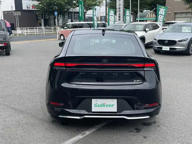 トヨタ プリウス Z 鳥取県 2023(令5)年 1.4万km アティチュードブラックマイカ トヨタセーフティセンス/モデリスタエアロ/パノラマルーフ/12.3型ディスプレィオーディオ/・フルセグ/・Bluetooth/パノラミックビューモニター/ブラインドスポットモニター/デジタルインナーミラー/パワーバックドア/合皮レザーシート/前席パワーシート/シートヒーター/ベンチレーション/ワイヤレス充電/LEDヘッドライト/オートマチックハイビーム/W＆サイドエアバック/カーテンエアバック