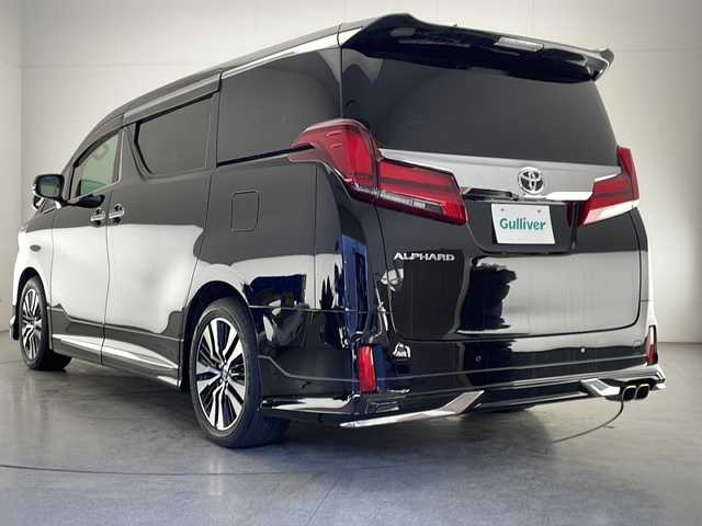 トヨタ アルファード S Cパッケージ 宮崎県 2020(令2)年 6.4万km ブラック 禁煙車/トヨタセーフティセンス/純正9型ディスプレイオーディオナビTV/（T-connect/CD/DVD/Bluetooth/フルセグTV)/純正リアフリップダウンモニター/純正ビルトイン2.0ETC/純正LEDオートライト/純正LEDフォグ/純正18インチアルミ/純正モデリスタエアロ/純正モデリスタマフラー/純正フロアマット/社外前後ドライブレコーダー/両側電動スライドドア/黒本革シート/アダプティブクルーズコントロール/プリクラッシュセーフティ/レーンディパーチャーアラート/オートマチックハイビーム/ブラインドスポットモニター/電子パーキング/オートホールド/サンルーフ/エグゼクティブパワーシート/前席パワーシート/エアシート/ウッドコンビ本革巻ハンドル/ウインカードアミラー/オート電動格納ミラー/ステアリングヒーター/スマートキー/プッシュエンジンスタート/スペアキー/取扱い説明書
