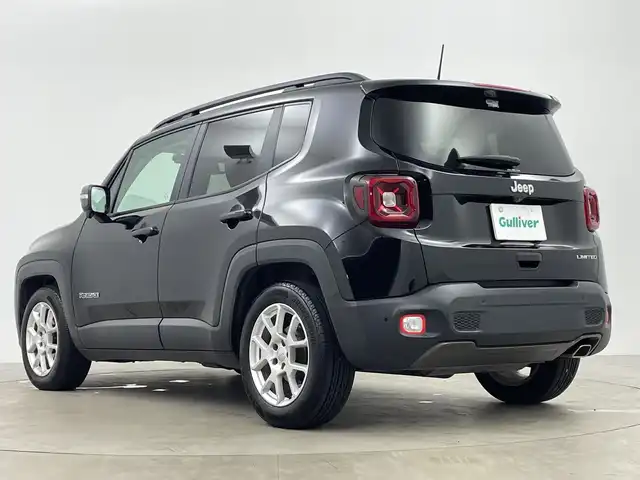 クライスラー・ジープ ジープ レネゲード リミテッド 鹿児島県 2019(令1)年 7万km 黒 メーカー純正ナビ/（Bluetooth/ラジオ）/レーダークルーズコントロール/衝突被害軽減システム/レーンキープアシスト/オートライト/アイドリングストップ/電動パーキングブレーキ/オートホールド機能/バックカメラ/スマートキー/プッシュスタート