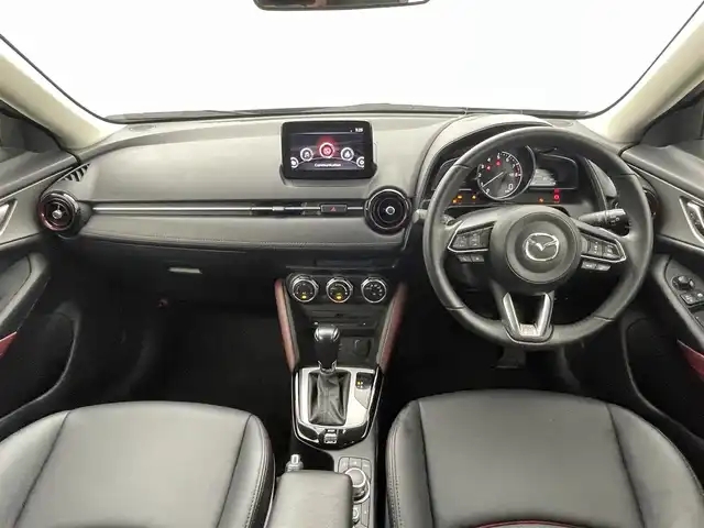 マツダ ＣＸ－３ 20S プロアクティブ 熊本県 2018(平30)年 5.2万km ディープクリスタルブルーマイカ 禁煙車　/純正ナビ（ＣＤ・ＤＶＤ・フルセグ・ＢＴ・ＳＤ）/バックカメラ　/純正前方ドライブレコーダー　/前後クリアランスソナー　/ＥＴＣ　/レーダークルーズコントロール　/衝突軽減ブレーキ　/ブラインドスポットモニター/横滑り防止/アイドリングストップ/パドルシフト/ヘッドアップディスプレイ/ハーフレザーシート/純正フロアマット/純正１８インチAW/オートライト/LEDヘッドライト/スマートキー/プッシュスタート/保証書/取扱説明書