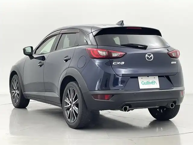 マツダ ＣＸ－３ 20S プロアクティブ 熊本県 2018(平30)年 5.2万km ディープクリスタルブルーマイカ 禁煙車　/純正ナビ（ＣＤ・ＤＶＤ・フルセグ・ＢＴ・ＳＤ）/バックカメラ　/純正前方ドライブレコーダー　/前後クリアランスソナー　/ＥＴＣ　/レーダークルーズコントロール　/衝突軽減ブレーキ　/ブラインドスポットモニター/横滑り防止/アイドリングストップ/パドルシフト/ヘッドアップディスプレイ/ハーフレザーシート/純正フロアマット/純正１８インチAW/オートライト/LEDヘッドライト/スマートキー/プッシュスタート/保証書/取扱説明書