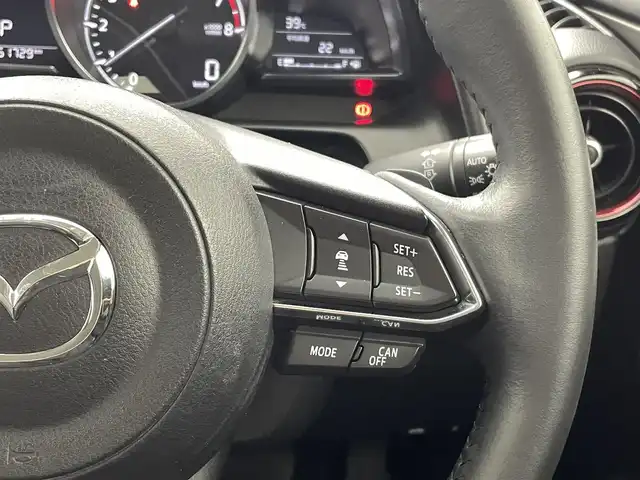 マツダ ＣＸ－３ 20S プロアクティブ 熊本県 2018(平30)年 5.2万km ディープクリスタルブルーマイカ 禁煙車　/純正ナビ（ＣＤ・ＤＶＤ・フルセグ・ＢＴ・ＳＤ）/バックカメラ　/純正前方ドライブレコーダー　/前後クリアランスソナー　/ＥＴＣ　/レーダークルーズコントロール　/衝突軽減ブレーキ　/ブラインドスポットモニター/横滑り防止/アイドリングストップ/パドルシフト/ヘッドアップディスプレイ/ハーフレザーシート/純正フロアマット/純正１８インチAW/オートライト/LEDヘッドライト/スマートキー/プッシュスタート/保証書/取扱説明書