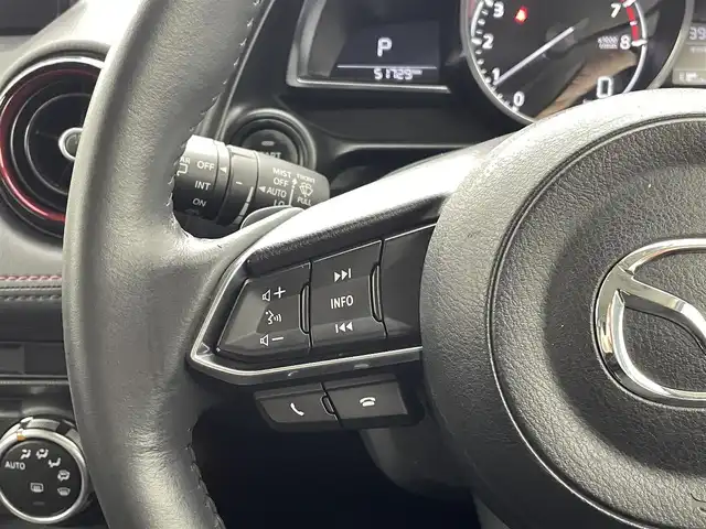 マツダ ＣＸ－３ 20S プロアクティブ 熊本県 2018(平30)年 5.2万km ディープクリスタルブルーマイカ 禁煙車　/純正ナビ（ＣＤ・ＤＶＤ・フルセグ・ＢＴ・ＳＤ）/バックカメラ　/純正前方ドライブレコーダー　/前後クリアランスソナー　/ＥＴＣ　/レーダークルーズコントロール　/衝突軽減ブレーキ　/ブラインドスポットモニター/横滑り防止/アイドリングストップ/パドルシフト/ヘッドアップディスプレイ/ハーフレザーシート/純正フロアマット/純正１８インチAW/オートライト/LEDヘッドライト/スマートキー/プッシュスタート/保証書/取扱説明書
