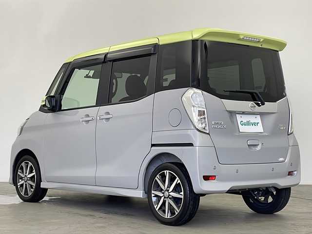 日産 デイズ ルークス ハイウェイスター Gターボ 鹿児島県 2019(令1)年 3万km レモンライム/エアグレー 純正9インチSDナビ/(BT/CD/DVD/フルセグTV)/アラウンドビューモニター/オートマチックハイビーム/エマージェンシーブレーキ/レーンキープアシスト/両側パワースライドドア/クルーズコントロール/純正ドライブレコーダー/アイドリングストップ/バックカメラ/前後コーナーセンサー/LEDヘッドライト/スペアキー/プッシュスタート/純正フロアマット