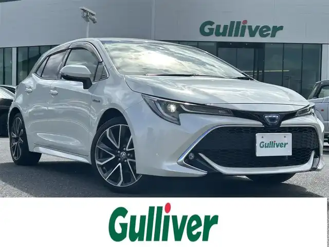 トヨタ カローラ スポーツ ハイブリッドG Z 島根県 2019(平31)年 1.9万km ホワイトパールクリスタルシャイン 登録時走行距離　18784km/純正SDナビ(Bluetooth)/フルセグTV/バックカメラ/クルーズコントロール(追従有)/レーンアシスト/横滑り防止装置/オートライト/ドライブレコーダー(前方のみ)/純正アルミホイール/カーテンエアバック/プッシュスタート/スマートキー/ETC