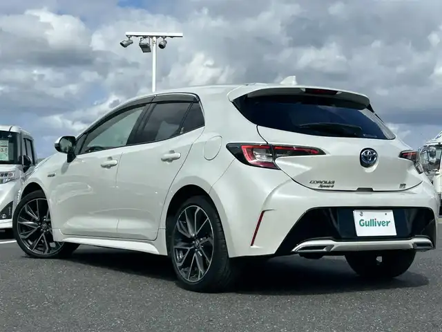 トヨタ カローラ スポーツ ハイブリッドG Z 島根県 2019(平31)年 1.9万km ホワイトパールクリスタルシャイン 登録時走行距離　18784km/純正SDナビ(Bluetooth)/フルセグTV/バックカメラ/クルーズコントロール(追従有)/レーンアシスト/横滑り防止装置/オートライト/ドライブレコーダー(前方のみ)/純正アルミホイール/カーテンエアバック/プッシュスタート/スマートキー/ETC