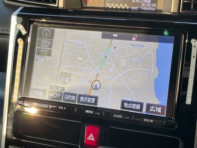 トヨタ ルーミー カスタムG S 茨城県 2017(平29)年 7.3万km レーザーブルークリスタルシャイン 純正ナビ/-BT/AM/FM/CD/TV　/衝突軽減システム　/フリップダウンモニター　/両側パワースライドドア /バックカメラ /コーナーセンサー /LEDヘッドライト /モデリスタエアロ /-フロント/サイド/リア/D席N席シートヒーター /前後ドライブレコーダー  /ETC/ウォークスルー/アイドリングストップ/サイドエアバッグ