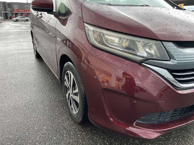 ホンダ フリード＋ ハイブリット EX 石川県 2017(平29)年 7万km ワイン 純正ナビ　フルセグＴＶ　バックカメラ　ＬＥＤヘッドライト　両側パワースライドドア　スマートキー　プッシュスタート　ハーフレザー　レーダークルーズ　ホンダセンシング　ＥＴＣ　シートヒーター