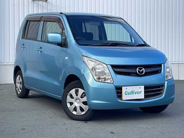 マツダ ＡＺ ワゴン XG 三重県 2012(平24)年 8.9万km アクアベールブルーパールメタリック 純正オーディオ/ABS/盗難防止装置/純正ホイールキャップ/純正フロアマット/ベンチシート　/ハロゲンヘッドライト/電動格納ミラー/保証書/取扱説明書